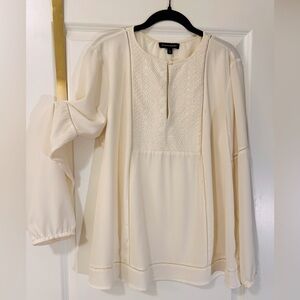 LIKE NEW - BR Embroidered, Bohemian-Style Blouse